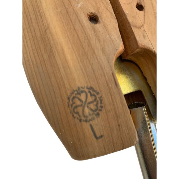 VTG Jarman L Wood Shoe Trees By Rochester Adjustable Cedar Shoe Stretchers 8372 - Picture 3 of 7